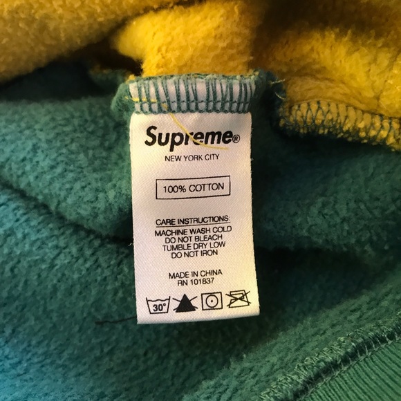 Supreme Speedway Half-Zip Sweatshirt Medium - Picture 6 of 7